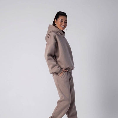 Half-Zip Hoodie Damen