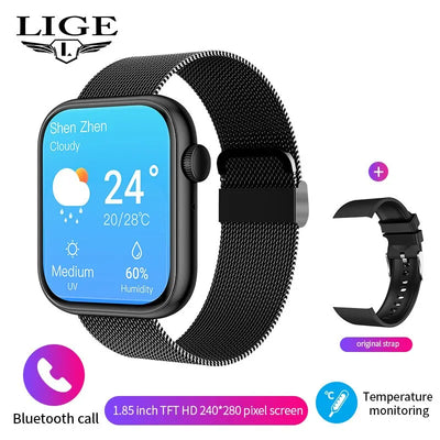 LIGE Damen Smartwatch mit Bluetooth & Sportfunktionen