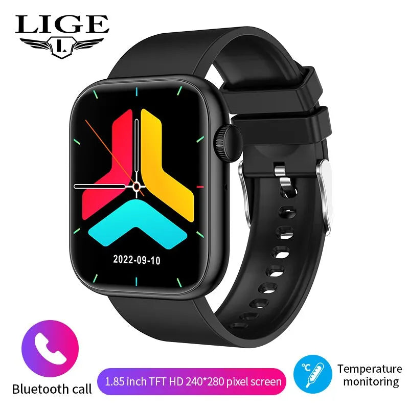 LIGE Damen Smartwatch mit Bluetooth & Sportfunktionen